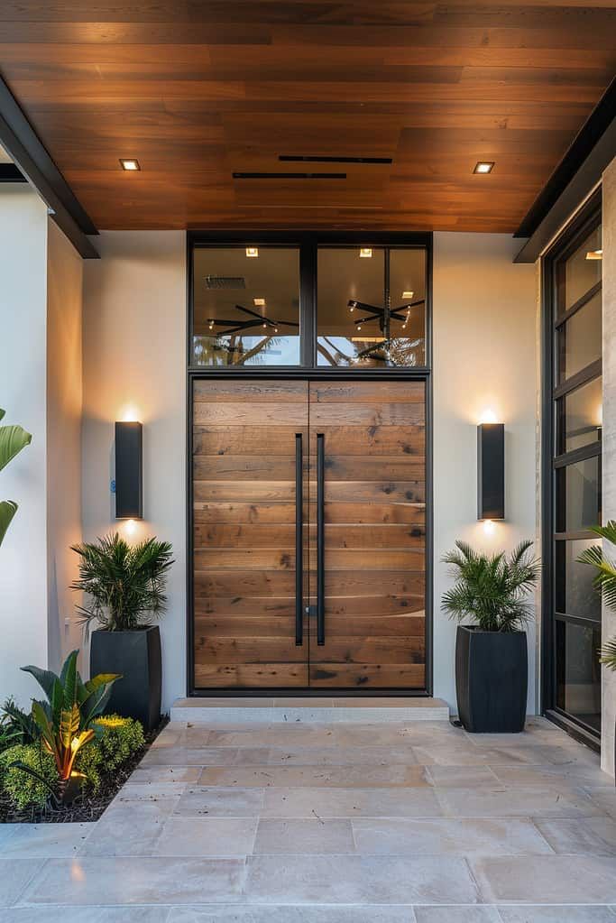 Modern Entry Door Replacement in Waco TX